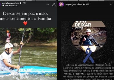 Canoísta profissional que atingiu defensa metálica em acidente com moto morre no interior de SP