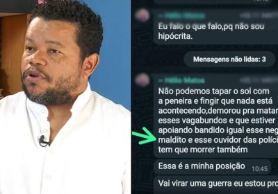 Policial penal aposentado vira réu por injúria racial e ameaça após escrever que ouvidor das polícias de SP ‘tem que morrer’