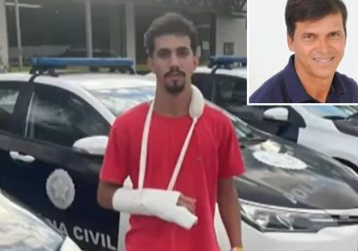 Jovem diz que levou soco de ex-prefeito e atual secretário de Governo de Silva Jardim ao cobrar solução para alagamentos na cidade; polícia investiga