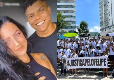 Manifestantes exigem justiça em SP após morte de surfista por namorada